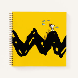 Peanuts   Snoopy & Woodstock Scout Troop Hike Notebook
