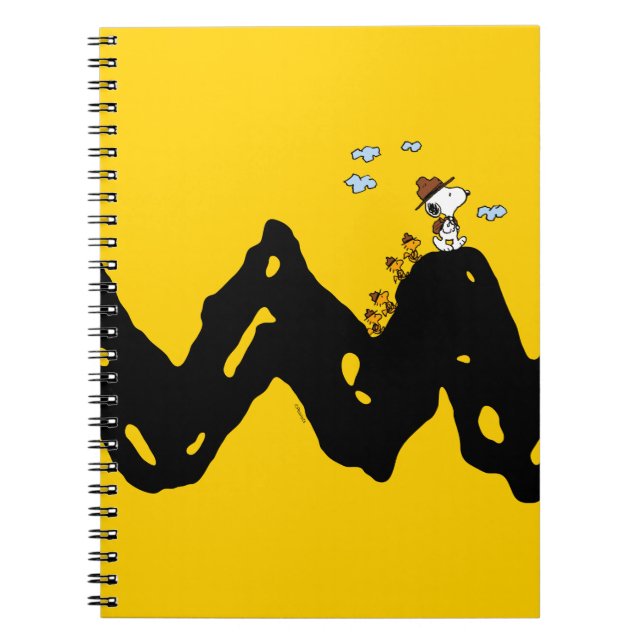 Peanuts | Snoopy & Woodstock Scout Troop Hike Notebook (Front)