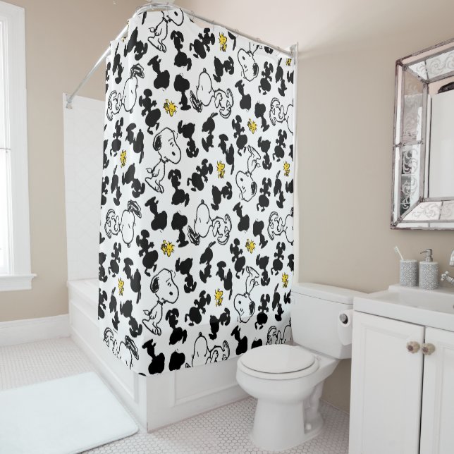 Peanuts |  Snoopy & Woodstock Shadow Pattern (In Situ)