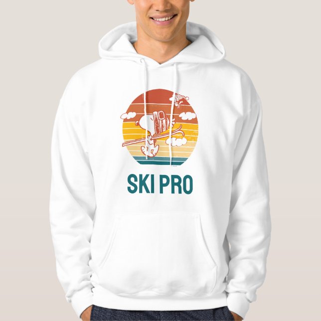 Peanuts | Snoopy & Woodstock Ski Trip Hoodie (Front)