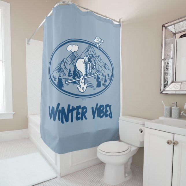 Peanuts | Snoopy & Woodstock Skiing (In Situ)