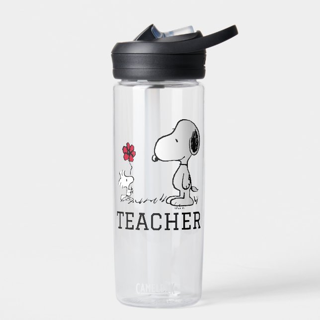 PEANUTS | Snoopy & Woodstock Teacher Water Bottle (Left)