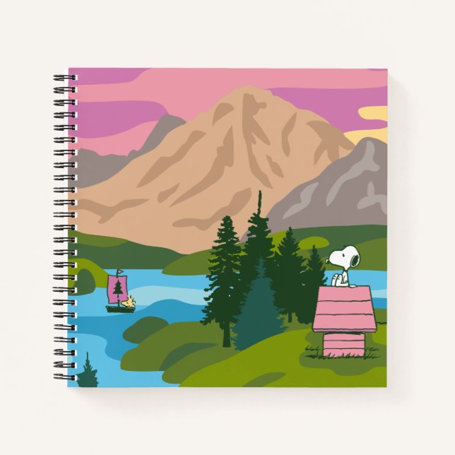 Peanuts | Snoopy & Woodstock The Great Outdoors Notebook (Front)