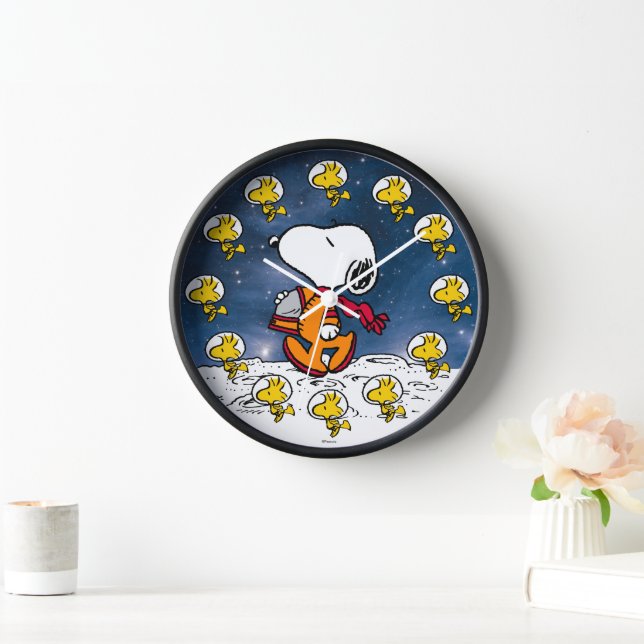 Peanuts | Snoopy & Woodstock Together Clock (Home)