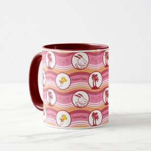 Peanuts   Snoopy & Woodstock Tropical Cutie Mug