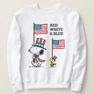 Peanuts Snoopy & Woodstock Uncle Sams Sweatshirt