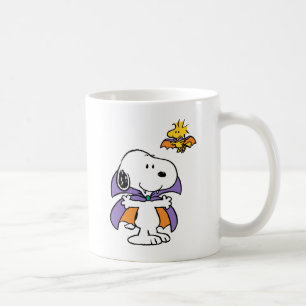 Peanuts Snoopy Woodstock Vampire Halloween Coffee Mug