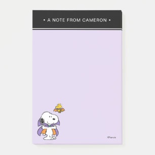 Peanuts Snoopy Woodstock Vampire Halloween Post-it Notes