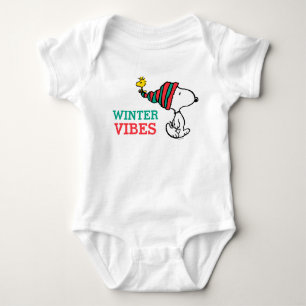 Peanuts   Snoopy & Woodstock Warm Wishes Baby Bodysuit