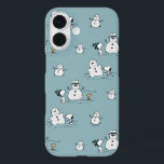 Peanuts | Snoopy & Woodstock Winter Break Pattern iPhone 16 Case<br><div class="desc">Check out  this fun Peanuts Christmas design.</div>