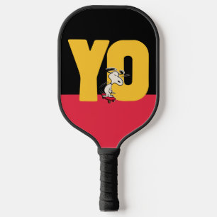 Peanuts   Snoopy YO Skateboard Pickleball Paddle