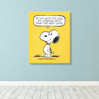 Peanuts | Snoopy You Can't Waist Your Whole Life