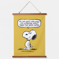 Peanuts | Snoopy You Can't Waist Your Whole Life