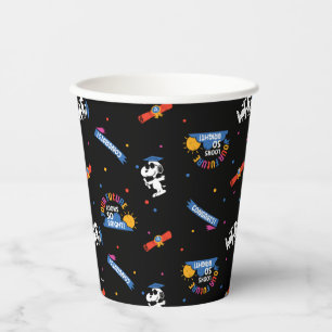 Peanuts Snoopy Your Future Looks Bright Graduation Paper Cups