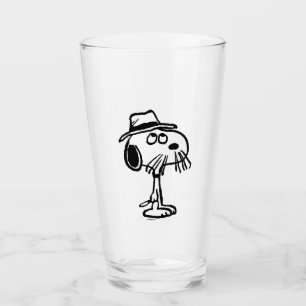 Peanuts Snoopy's Brother Spike Glass