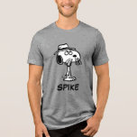 Peanuts | Snoopy's Brother Spike Tri-Blend Shirt<br><div class="desc">Snoopy's brother Spike who lived in the California desert,  is featured in this cute Peanuts design.</div>