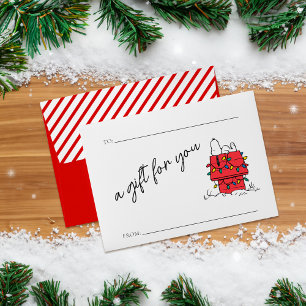 Peanuts   Snoopy's Dog House With Lights Envelope