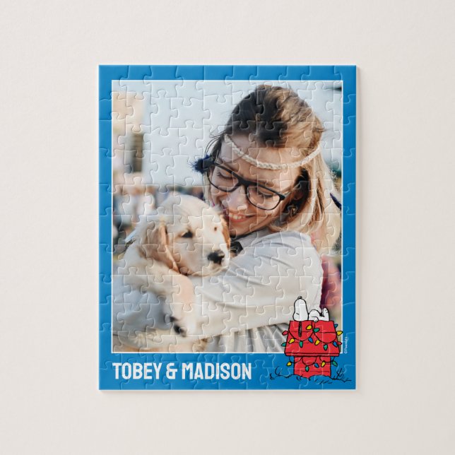 Peanuts | Snoopy's Dog House With Lights Jigsaw Puzzle (Vertical)