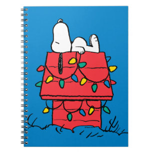 Peanuts   Snoopy's Dog House With Lights Notebook
