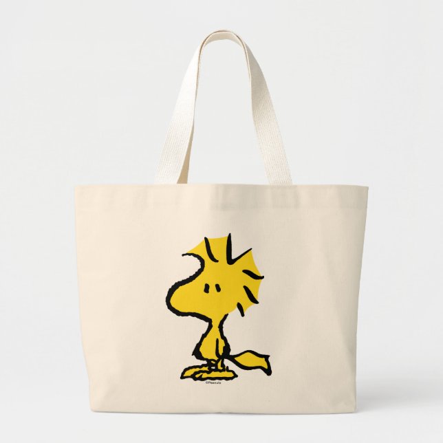 Peanuts | Snoopy's Friend Woodstock Large Tote Bag (Front)