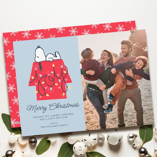 Peanuts | Snoopy's Holiday Dreamer Card (Card on table)