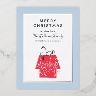 Peanuts Snoopy's Holiday Dreamer Family Photo