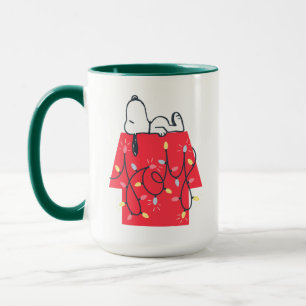 Peanuts   Snoopy's Holiday Dreamer Mug