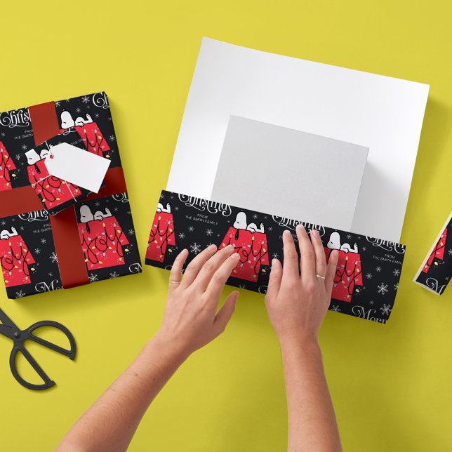 Peanuts | Snoopy's Holiday Dreamer Wrapping Paper (Creator Uploaded)