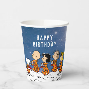 Peanuts   Space Birthday Paper Cups