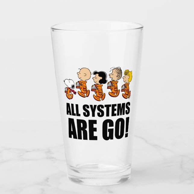 Peanuts | Space Glass (Front)
