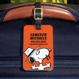 Peanuts Spike Smiling Luggage Tag