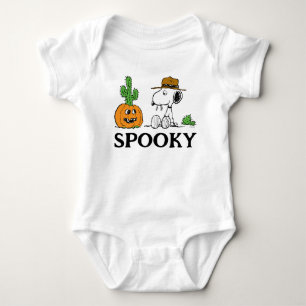 Peanuts   Spike's Desert Halloween Baby Bodysuit