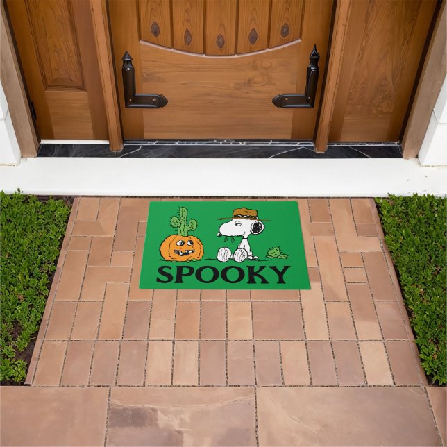 Peanuts | Spike's Desert Halloween Doormat (Outdoor)