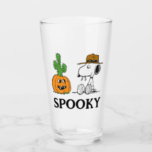 Peanuts   Spike's Desert Halloween Glass