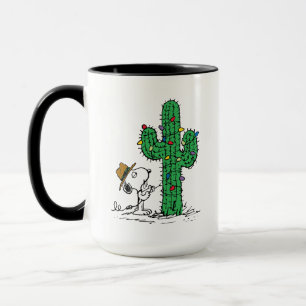 Peanuts Spike's Holiday Cactus Mug