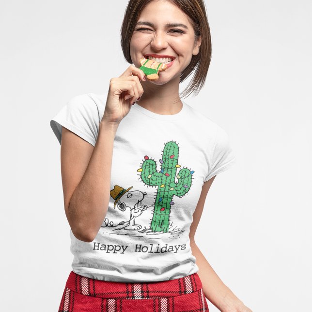 Peanuts | Spike's Holiday Cactus T-Shirt (Creator Uploaded)