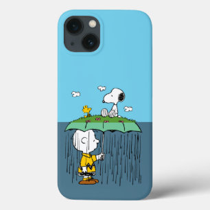 Peanuts   Sunny Day Rainy Day Half & Half iPhone 13 Case