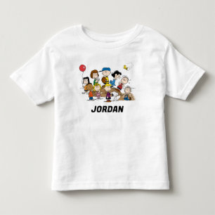 Peanuts The Gang Add Your Name Toddler T-shirt