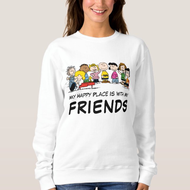 Peanuts | The Gang Around the Piano Sweatshirt (Front)
