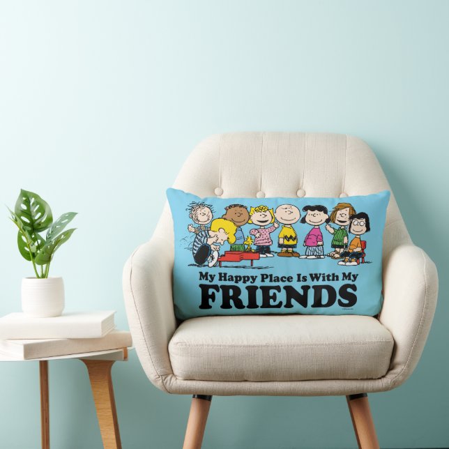 Peanuts | The Gang at the Piano Lumbar Pillow (Chair)