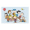 Peanuts | The Gang at the Pitcher's Mound