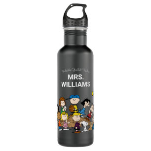 Peanuts The Gang Greatest Teacher Personalized 710 Ml Water Bottle