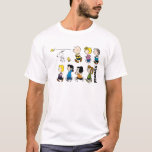 Peanuts | The Gang Moving Forward T-Shirt<br><div class="desc">Check out this fun Charles Schulz Peanuts design featuring the Peanuts Gang.</div>