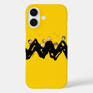 Peanuts   The Gang on the Zig Zag iPhone 16 Case