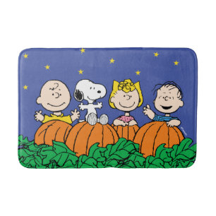 Peanuts   The Great Pumpkin Patch Bath Mat