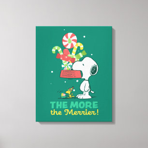 Peanuts   The More The Merrier Canvas Print