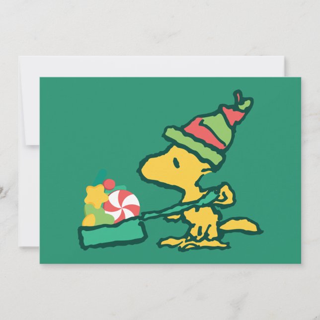 Peanuts | The More The Merrier Holiday Card (Front)