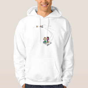 Peanuts   The Peanuts Gang Sled Riding Hoodie