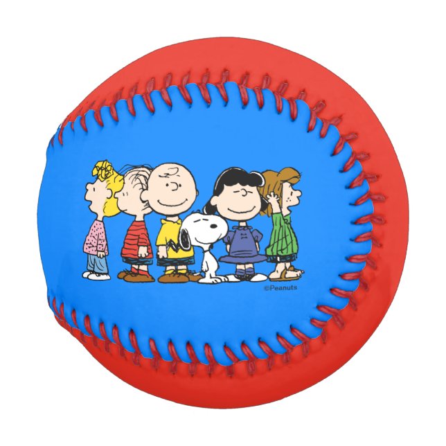 Peanuts | The Peanuts Gang Together Baseball (Front Right)