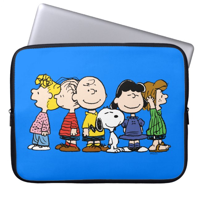 Peanuts | The Peanuts Gang Together Laptop Sleeve (Front)